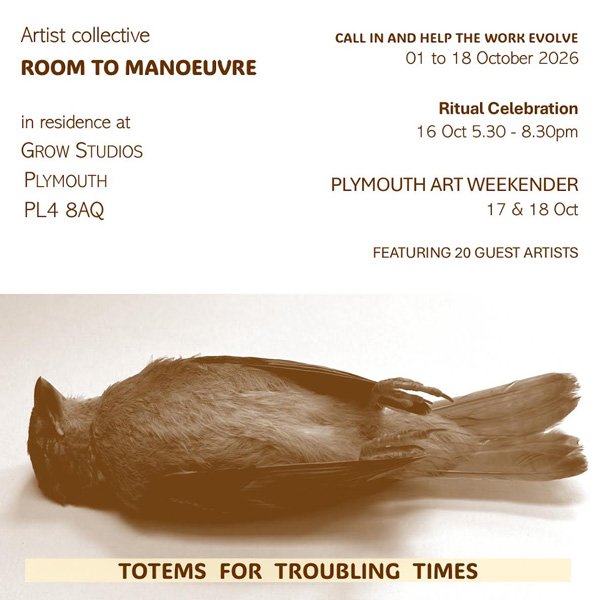 Poster for T4TT art exhibition 2026